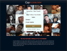 Tablet Screenshot of gayfuckbuddy.net